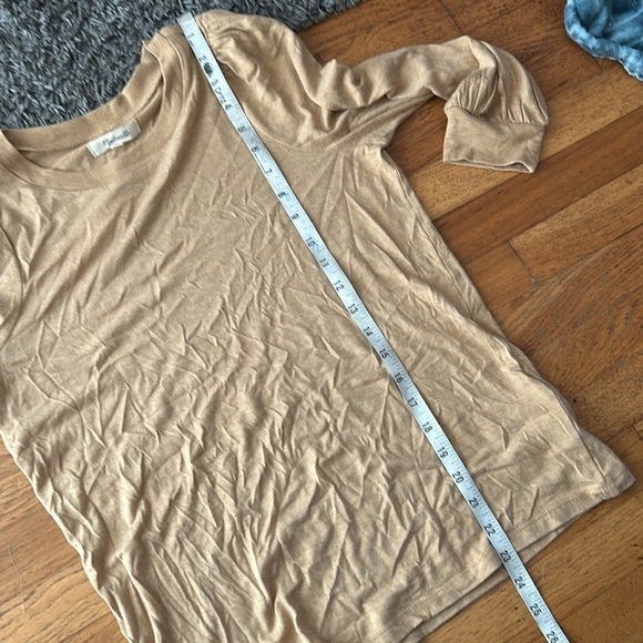 NWT Madewell AVRINA Top in Toffee Color - Picture 10 of 13